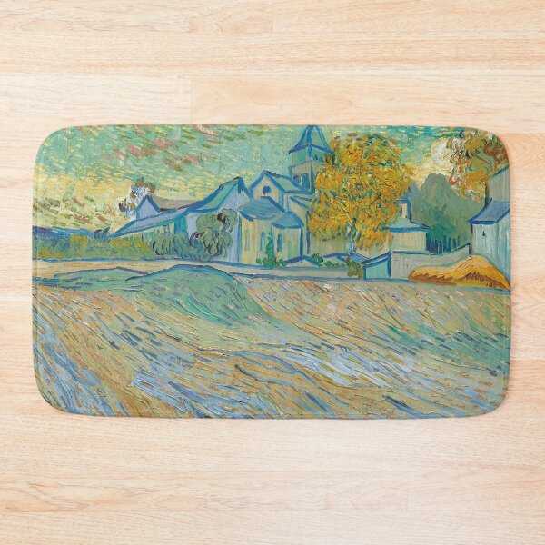 Item preview, Vue de l’asile et de la Chapelle Saint-Paul de Mausole | Vincent van Gogh | 1889 Post-Impressionism Art designed and sold by CJET.