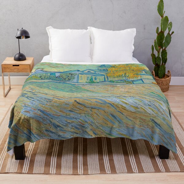 Item preview, Vue de l’asile et de la Chapelle Saint-Paul de Mausole | Vincent van Gogh | 1889 Post-Impressionism Art designed and sold by CJET.