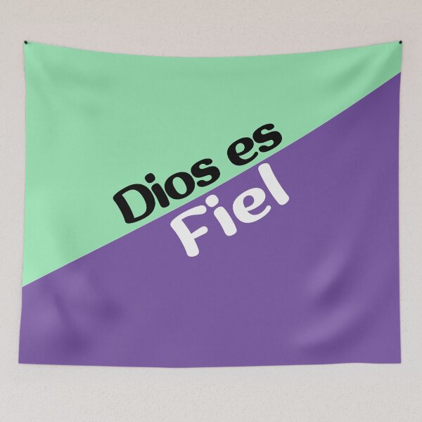 Item preview, Spanish God Is Faithful designed and sold by bible-prints.