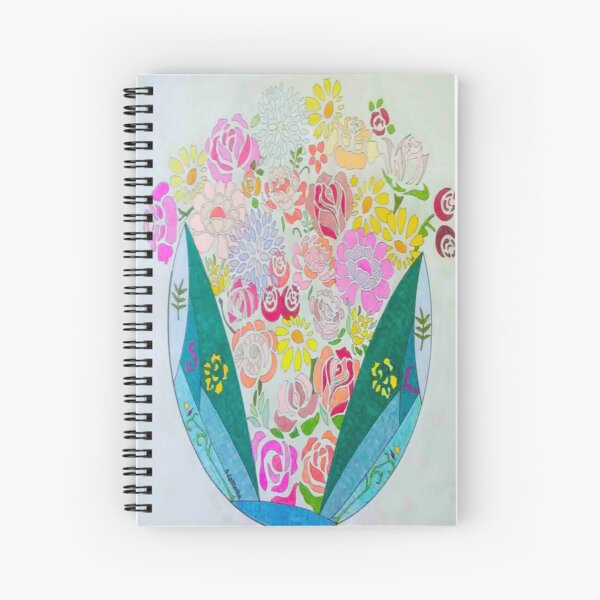 Petal Palette Spiral Notebook