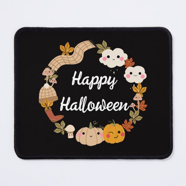 Item preview, Happy Halloween 2022 - Autumn leaves and cute pumpkin designed and sold by ShopSend.