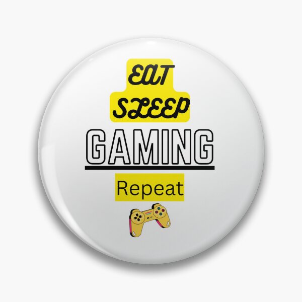 Item preview, Eat Sleep GAMING Repeat  designed and sold by CeeRoc.