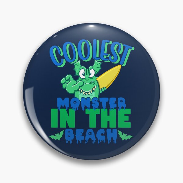 Item preview, monster in the beach designed and sold by ImaginarStore.