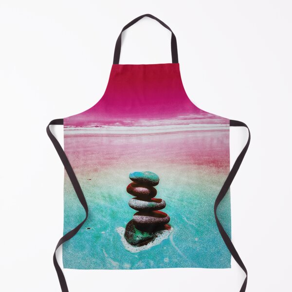 Item preview, Zen Cairn Tower Beach Pebbles Balancing Stones on Beach Sand 6 of 12 designed and sold by Beachy.