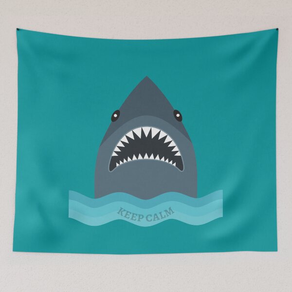 Item preview, Shark: Keep Calm,  designed and sold by LuFilu.