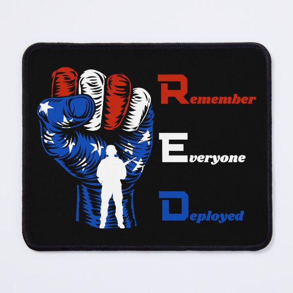 Item preview, On Friday We Wear Red Military Supportive Red Friday Remember Everyone Deployed designed and sold by nquestiaa.