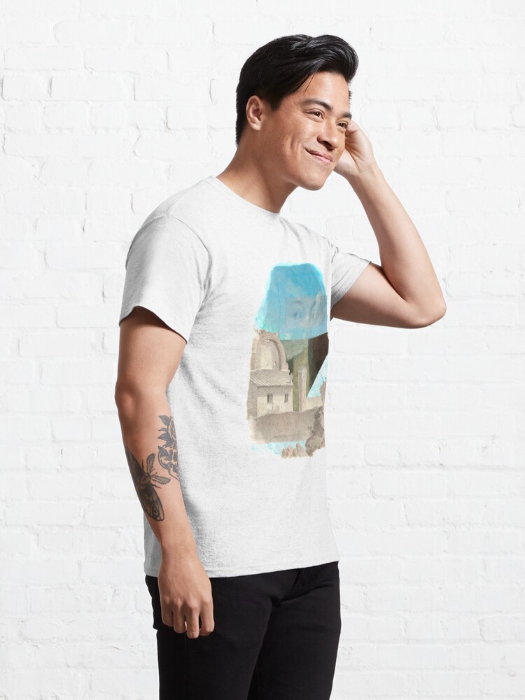 Alternate view of Faded fantasies of a neglected mind Classic T-Shirt