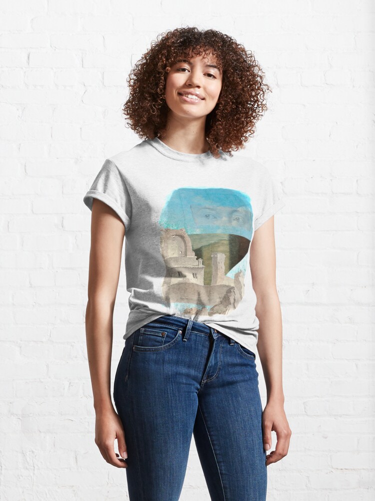 Alternate view of Faded fantasies of a neglected mind Classic T-Shirt