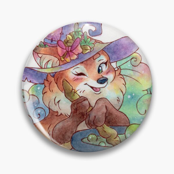 Item preview, The Witch of the Woods Ginger the red fox designed and sold by Monniponi.
