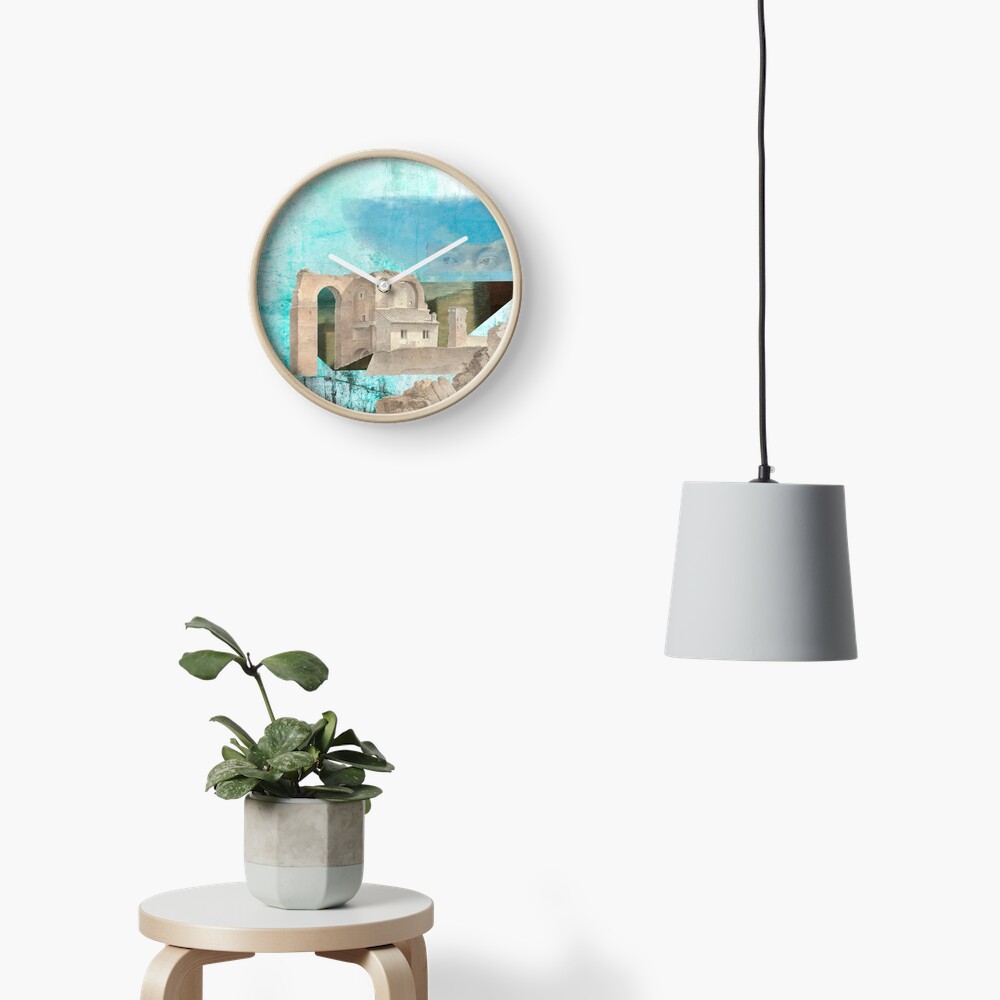 Faded fantasies of a neglected mind Clock