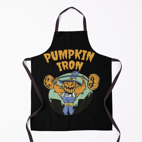 Item preview, Pumpkin Iron - Halloween Pun designed and sold by Shirtey.