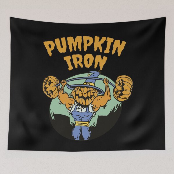 Item preview, Pumpkin Iron - Halloween Pun designed and sold by Shirtey.