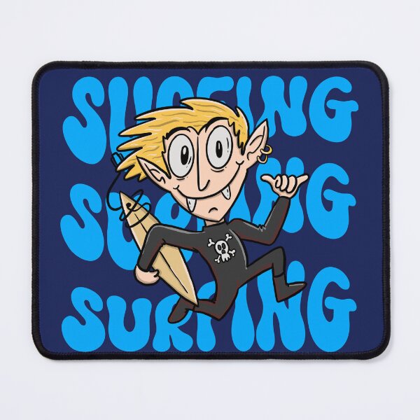 Item preview, surfing creature in the beach designed and sold by ImaginarStore.