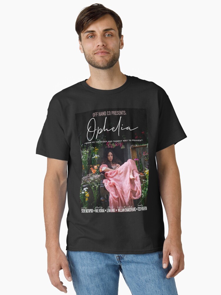 Thumbnail 1 of 7, Classic T-Shirt, Ophelia Poster designed and sold by offhandco.