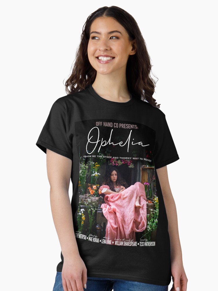 Thumbnail 2 of 7, Classic T-Shirt, Ophelia Poster designed and sold by offhandco.