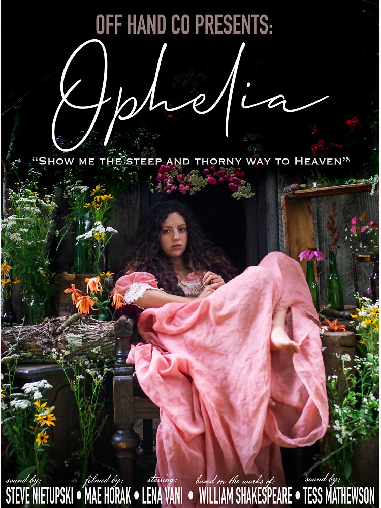 Thumbnail 3 of 3, Sticker, Ophelia Poster designed and sold by offhandco.