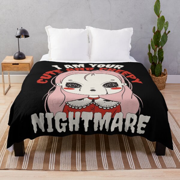Item preview, Scary Girl Cute Creepy Nightmare Halloween designed and sold by Shirtey.