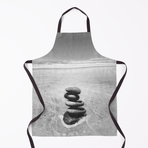 Item preview, Zen Cairn Tower Beach Pebbles Balancing Stones on Beach Sand 7 of 12 designed and sold by Beachy.