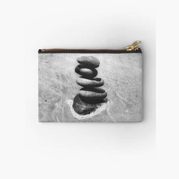 Item preview, Zen Cairn Tower Beach Pebbles Balancing Stones on Beach Sand 7 of 12 designed and sold by Beachy.