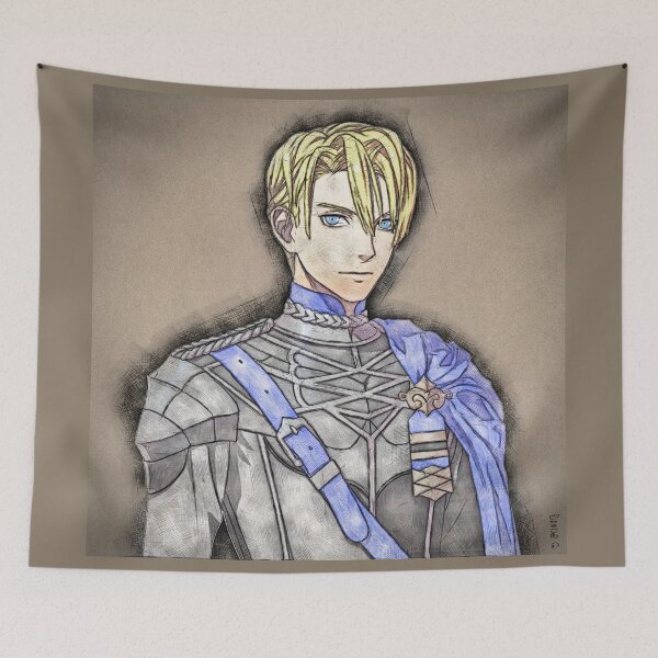 Item preview, Fire Emblem Three Houses_Dimitri_comic style designed and sold by danijelg.