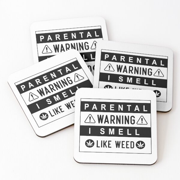 Item preview,  Parental warning: I smell like weed designed and sold by LouzaArte.