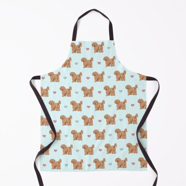 Item preview, Cavapoos and Hearts - Blue designed and sold by Kittys-Art.