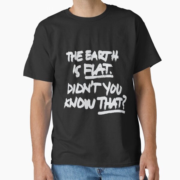 Item preview, The earth is flat designed and sold by delusionalstore.