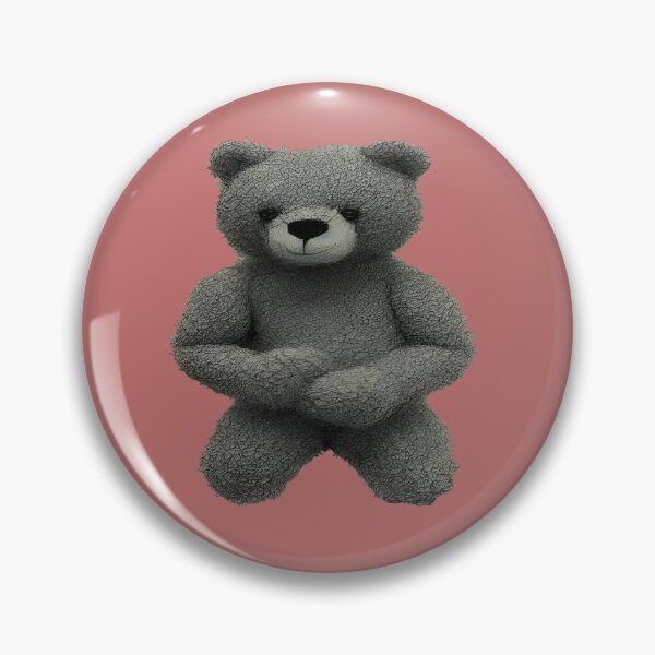 Item preview, Monochrome teddy bear digital art designed and sold by Gala-life1.
