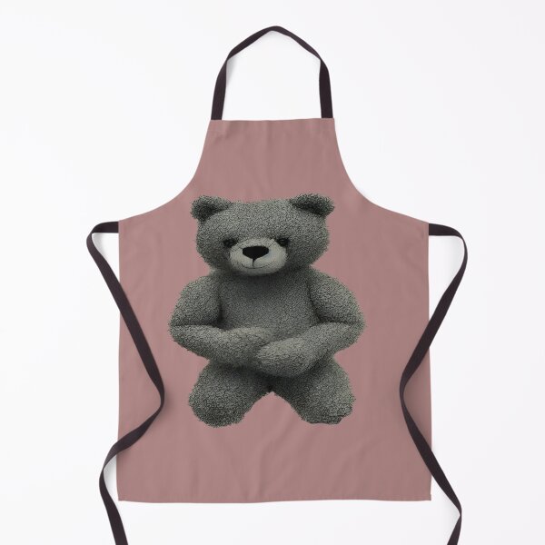 Item preview, Monochrome teddy bear digital art designed and sold by Gala-life1.