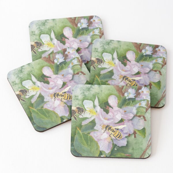 Item preview, The Pollinators Making Apples designed and sold by The Elderberry Blossom.