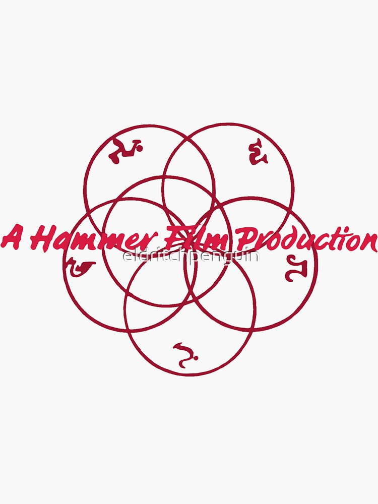 "Hammer Films" Sticker for Sale by eldritchpenguin Redbubble