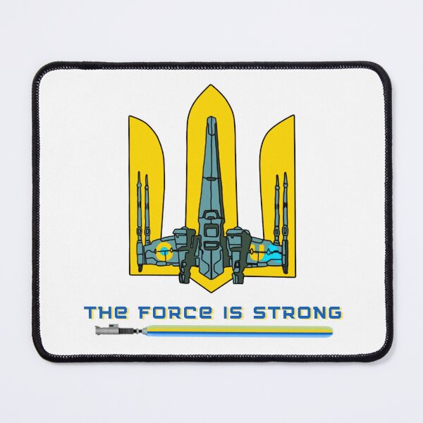 Item preview, The Force is strong in Ukraine, ship and saber designed and sold by Cap'n Jabroni.