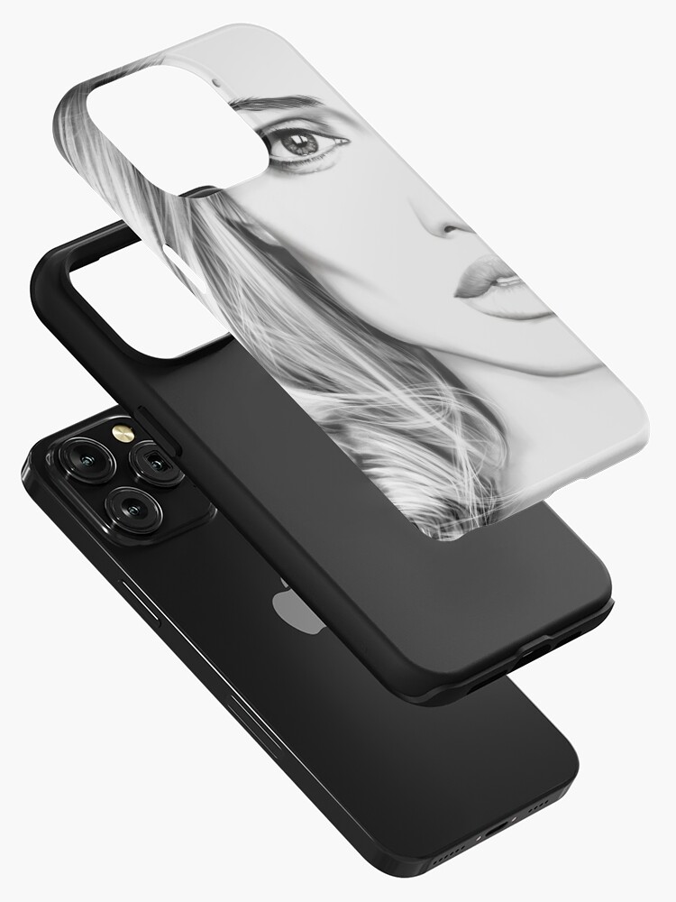 Angelina Jolie minimalist art portrait - digital painting iPhone Wallet  for Sale by Thubakabra