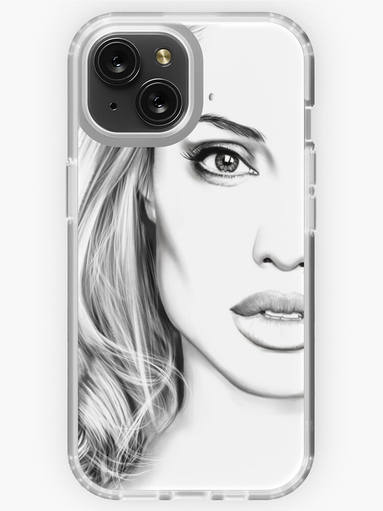 Angelina Jolie minimalist art portrait - digital painting iPhone Wallet  for Sale by Thubakabra