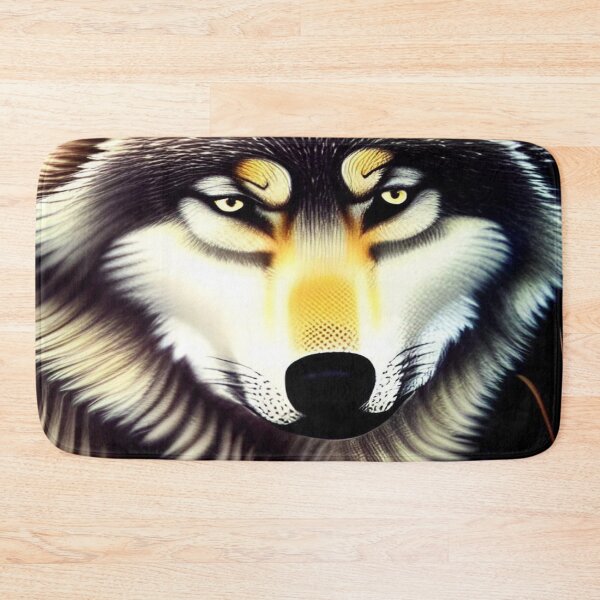 Item preview, Growling Wolf designed and sold by TheJungleWorld.