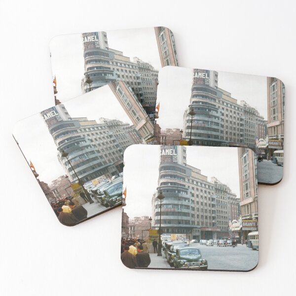 Item preview, 1950s - Edificio Carrion on Gran Via, Madrid, Spain designed and sold by thatwaslife.