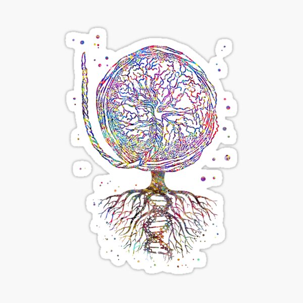 Item preview, Placenta with the roots of DNA designed and sold by Rosaliartbook.