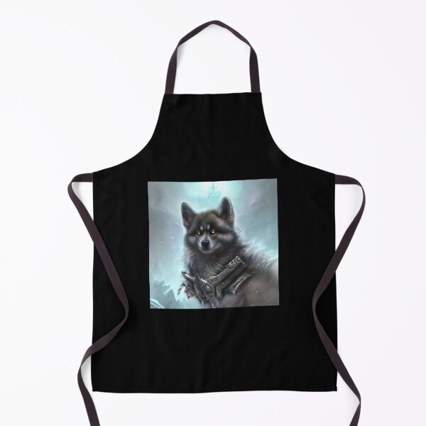 Item preview, AI Generated Art, War Husky/Pomsky designed and sold by RabbitHoleMI.