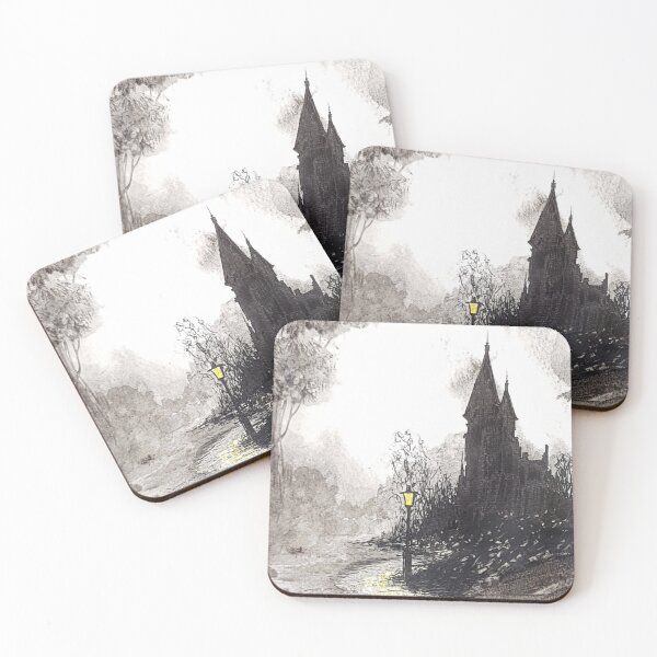 Item preview, Light to The Haunted House designed and sold by Vicky Dolan Art.