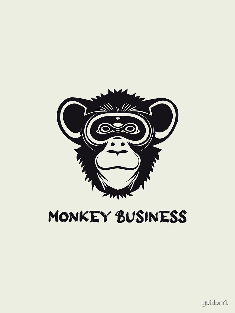 Artwork view, Monkey Business designed and sold by guidonr1