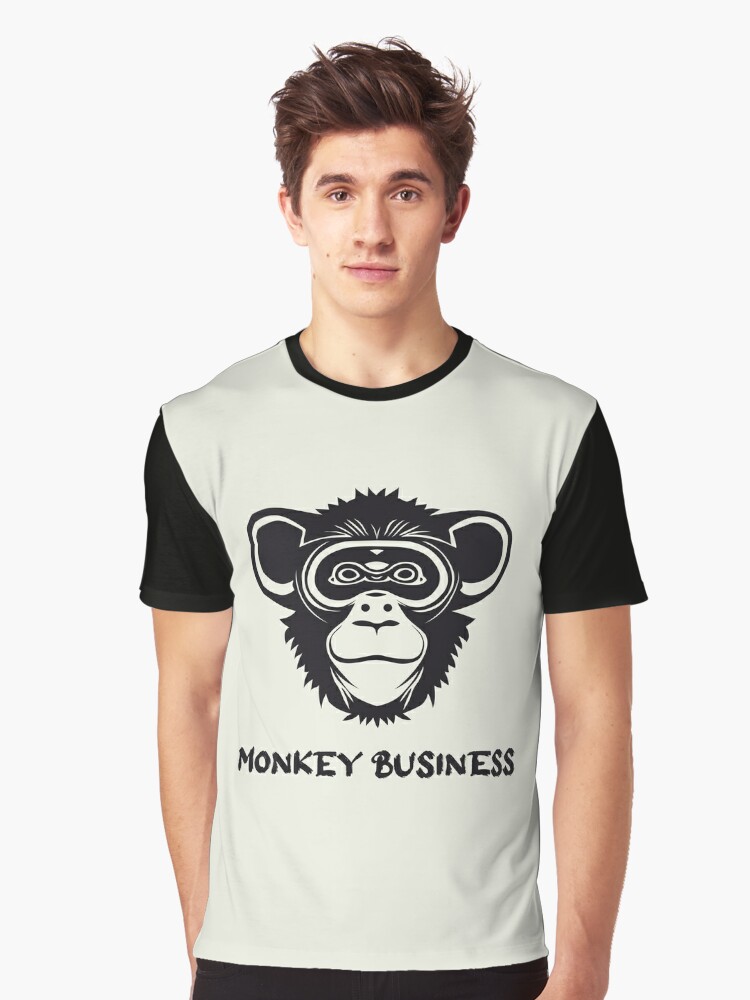 Graphic T-Shirt, Monkey Business designed and sold by guidonr1
