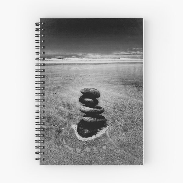 Item preview, Zen Cairn Tower Beach Pebbles Balancing Stones on Beach Sand 8 of 12 designed and sold by Beachy.