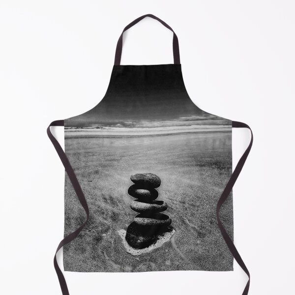 Item preview, Zen Cairn Tower Beach Pebbles Balancing Stones on Beach Sand 8 of 12 designed and sold by Beachy.
