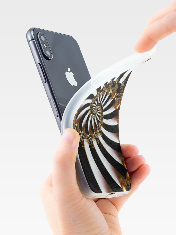 Alternate view of Butterfly Vortex iPhone Case & Cover