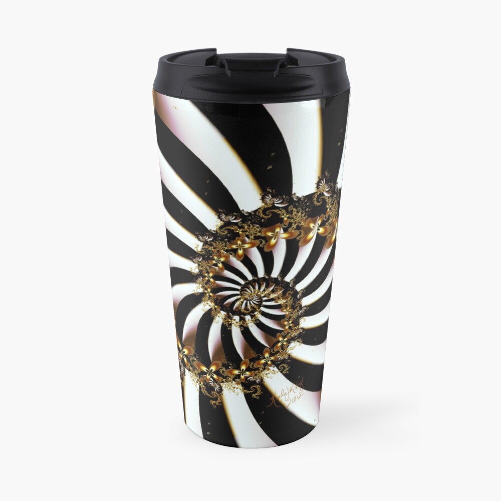 Butterfly Vortex Travel Mug