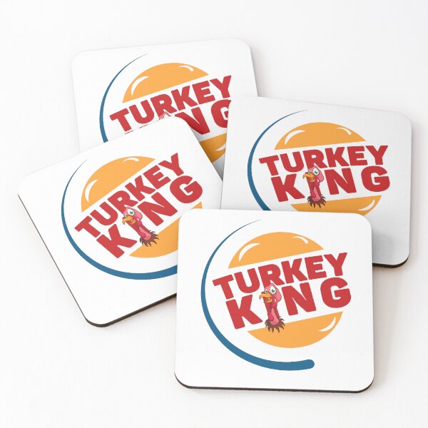 Item preview, Turkey king funny cool looking thanksgiving turkey design designed and sold by reka88.