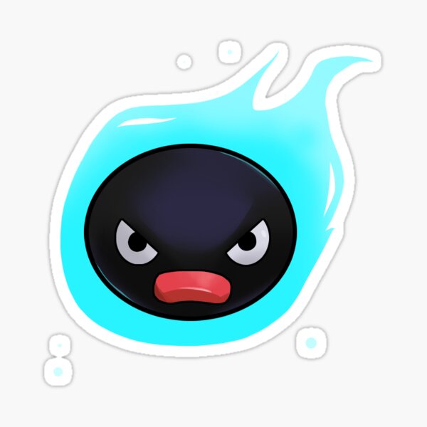 Pingu der Blauen Flamme Sticker