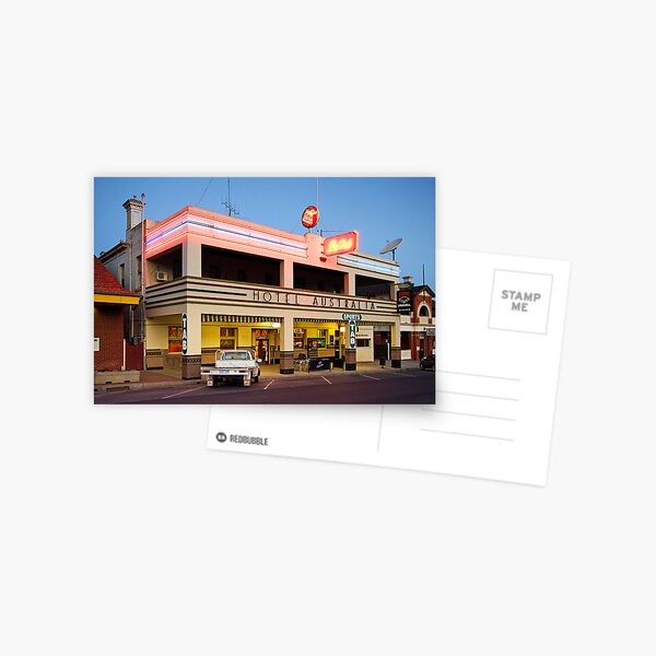 Hotel Australia - Corowa Postcard