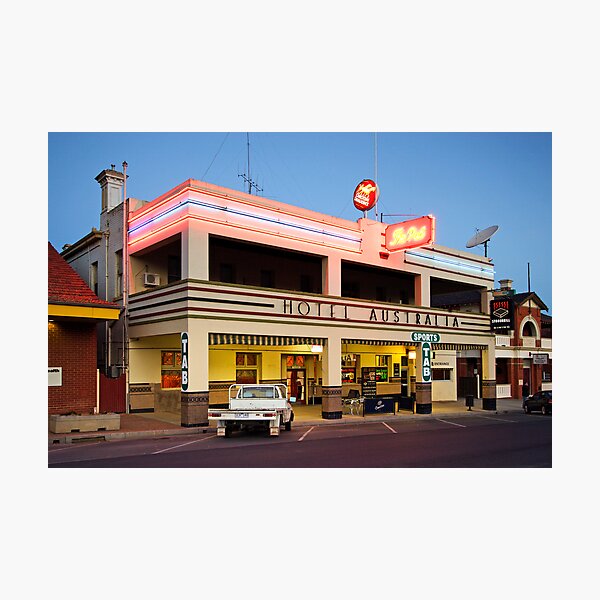 Hotel Australia - Corowa Photographic Print