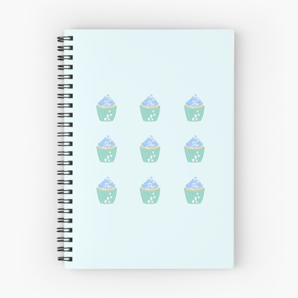 Item preview, Green Blue Hearts Cupcake Pack designed and sold by shirabee.